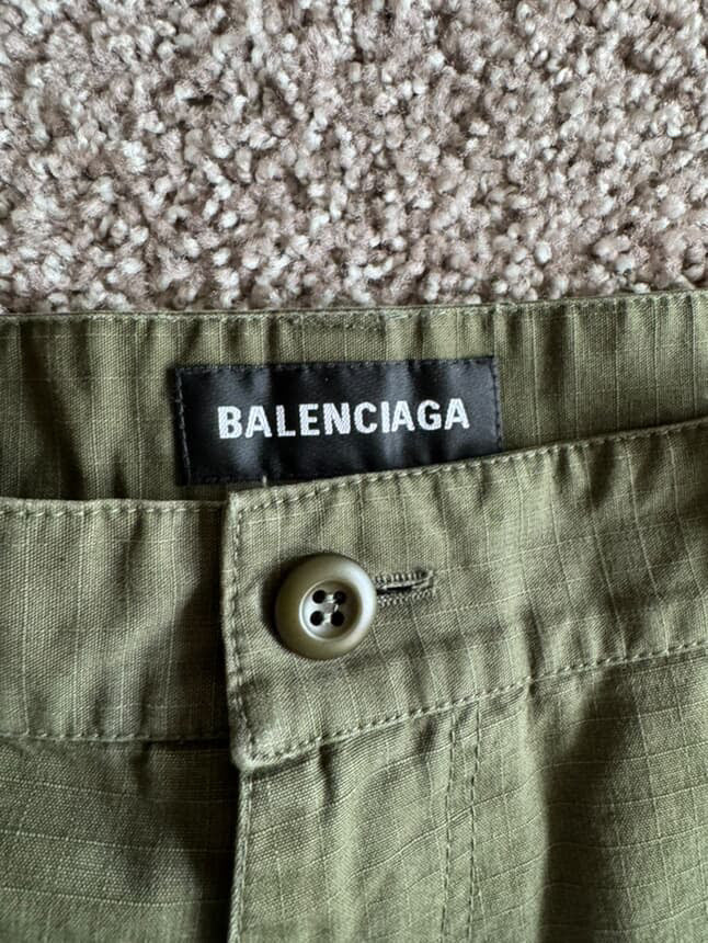 Balenciaga AW20 Convertible Cargos