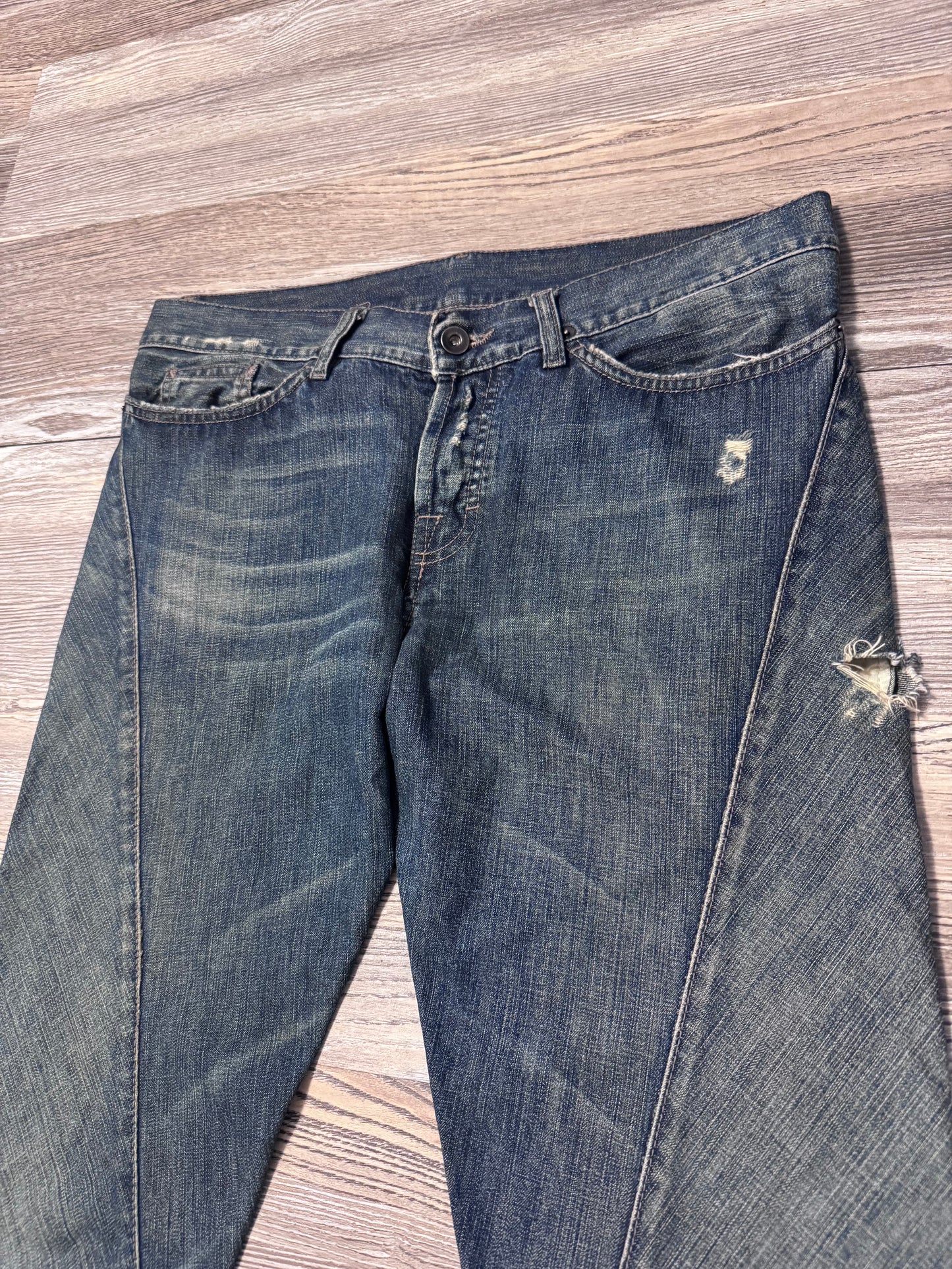 Rick Owens Spiral Denim