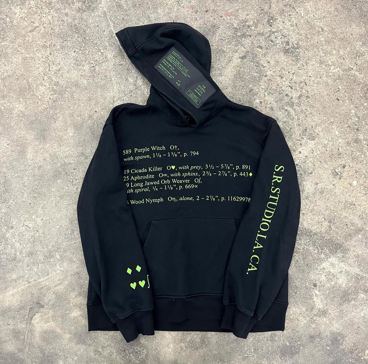 SR STUDIO Insect Hoodie
