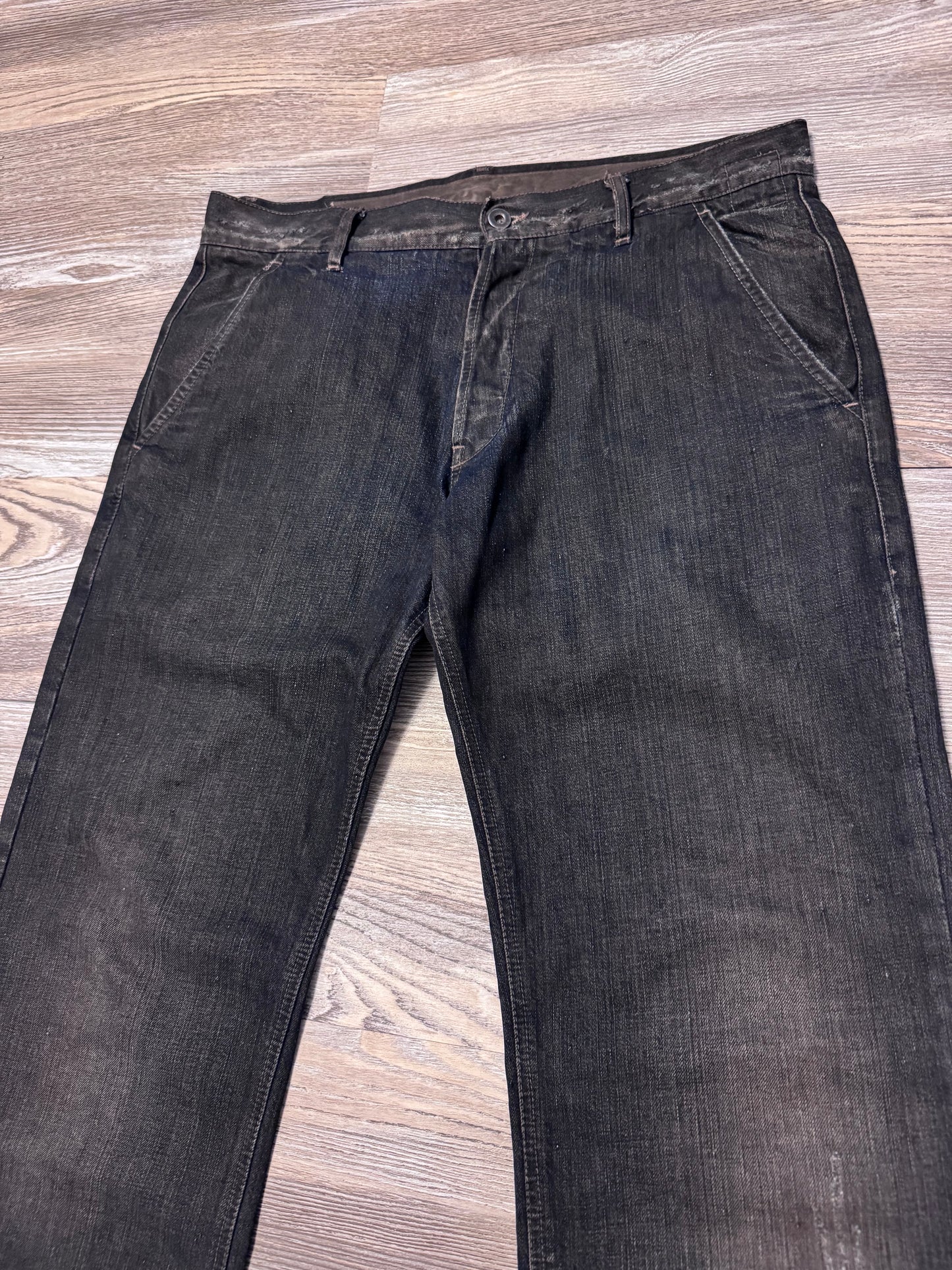 Rick Owens 2007 Mastodon Cut Stag Denim