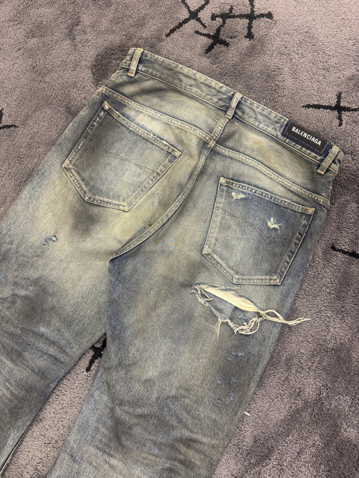 Balenciaga SS22 Oil Spill Mudwash