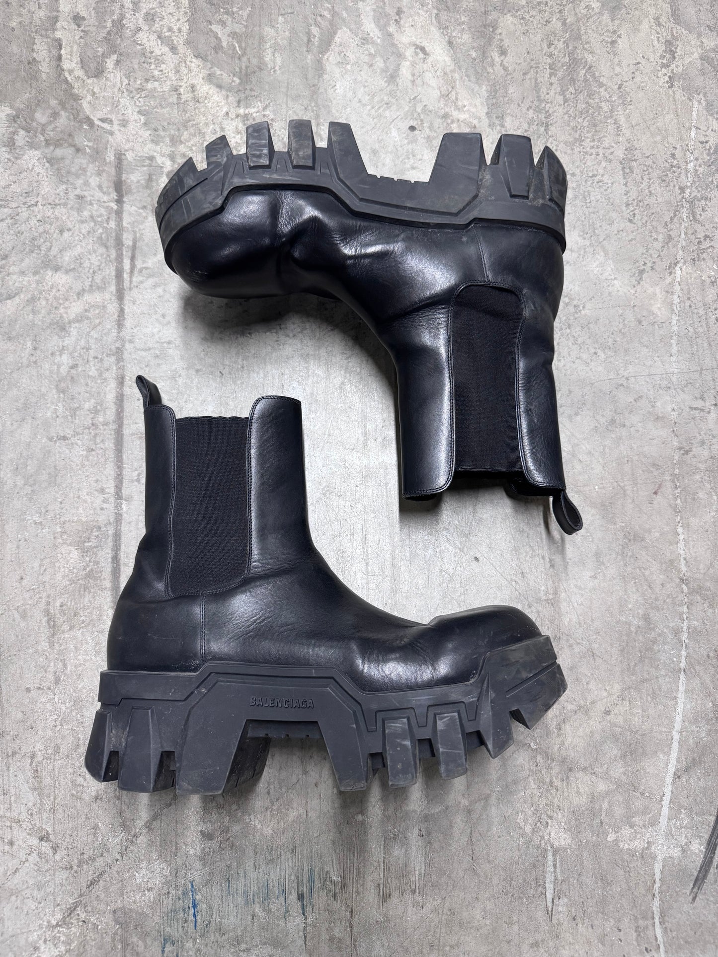 Balenciaga Bulldozer Chelsea Boots