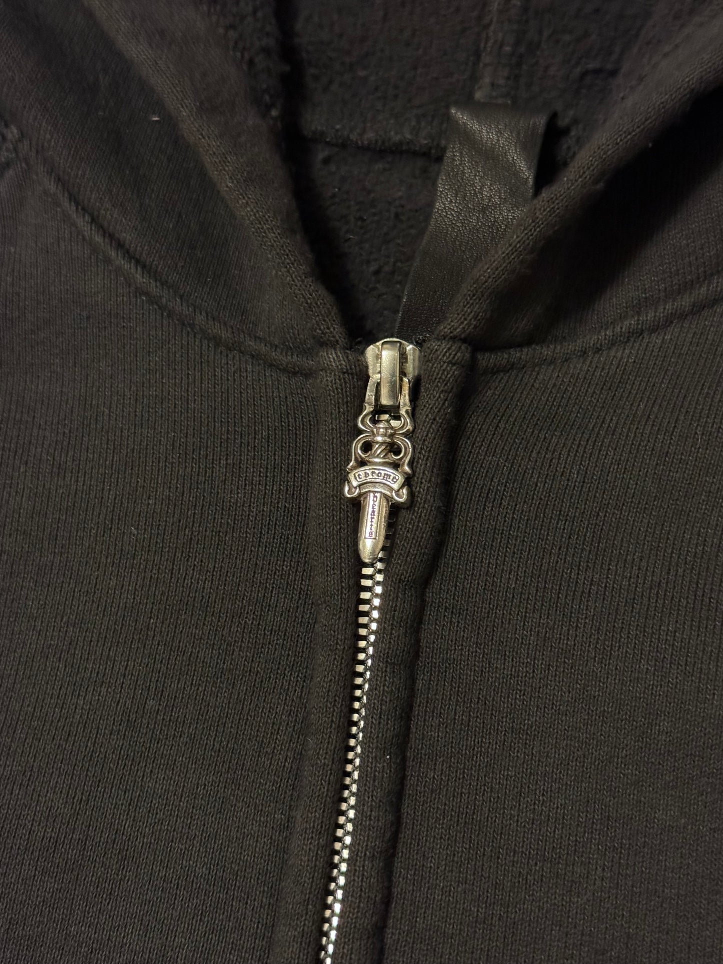 Chrome Hearts Paperjam Triple Cross Black Zip Up