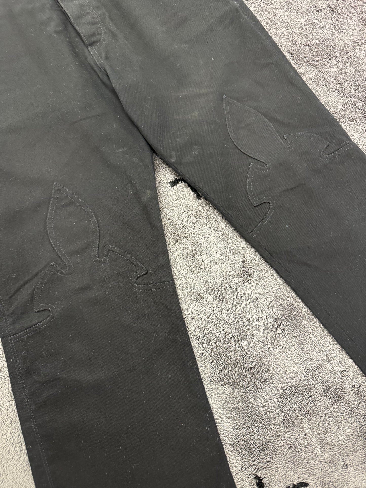 Chrome Hearts Fluer Knees