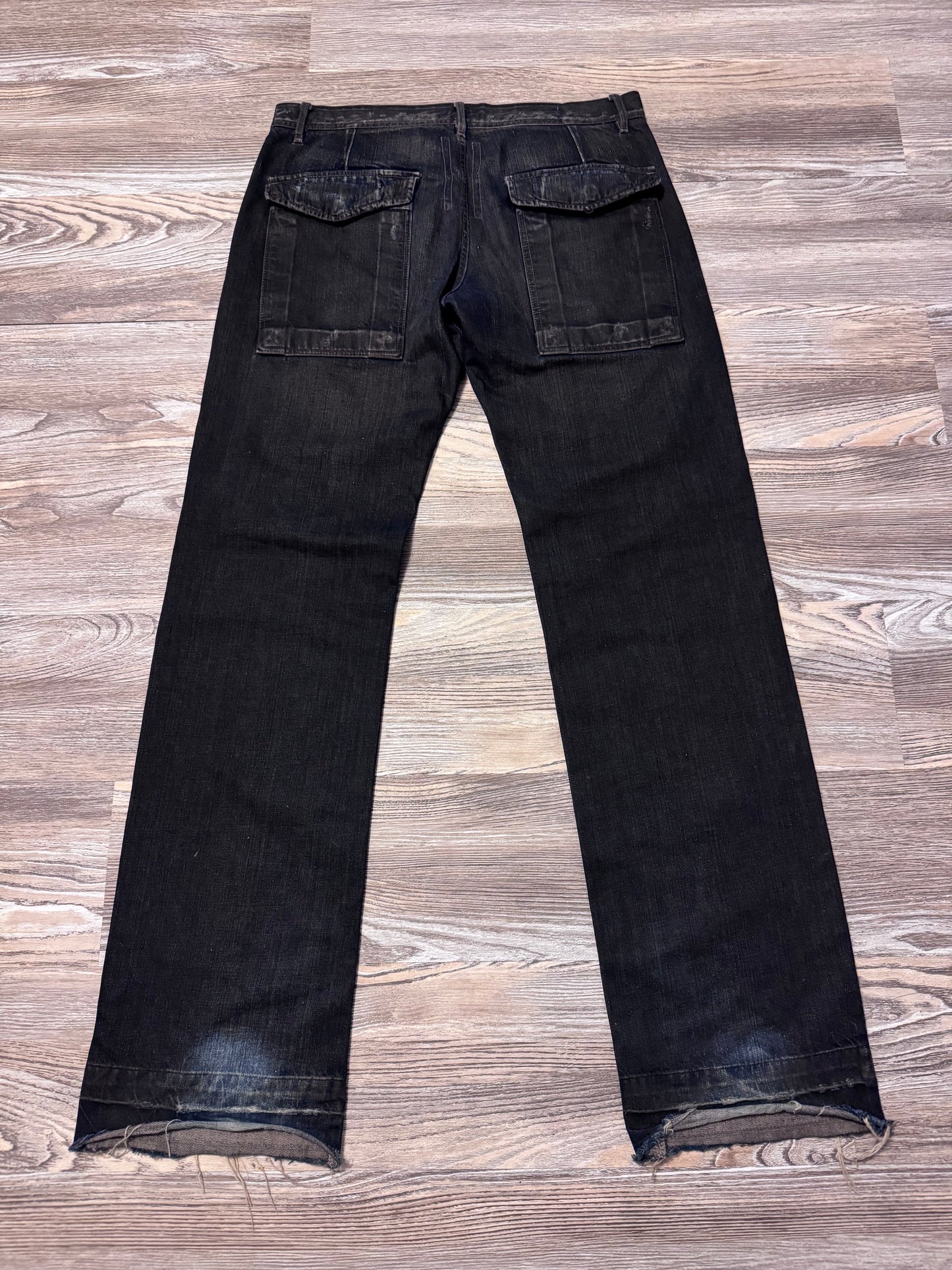 Rick Owens 2007 Mastodon Cut Stag Denim