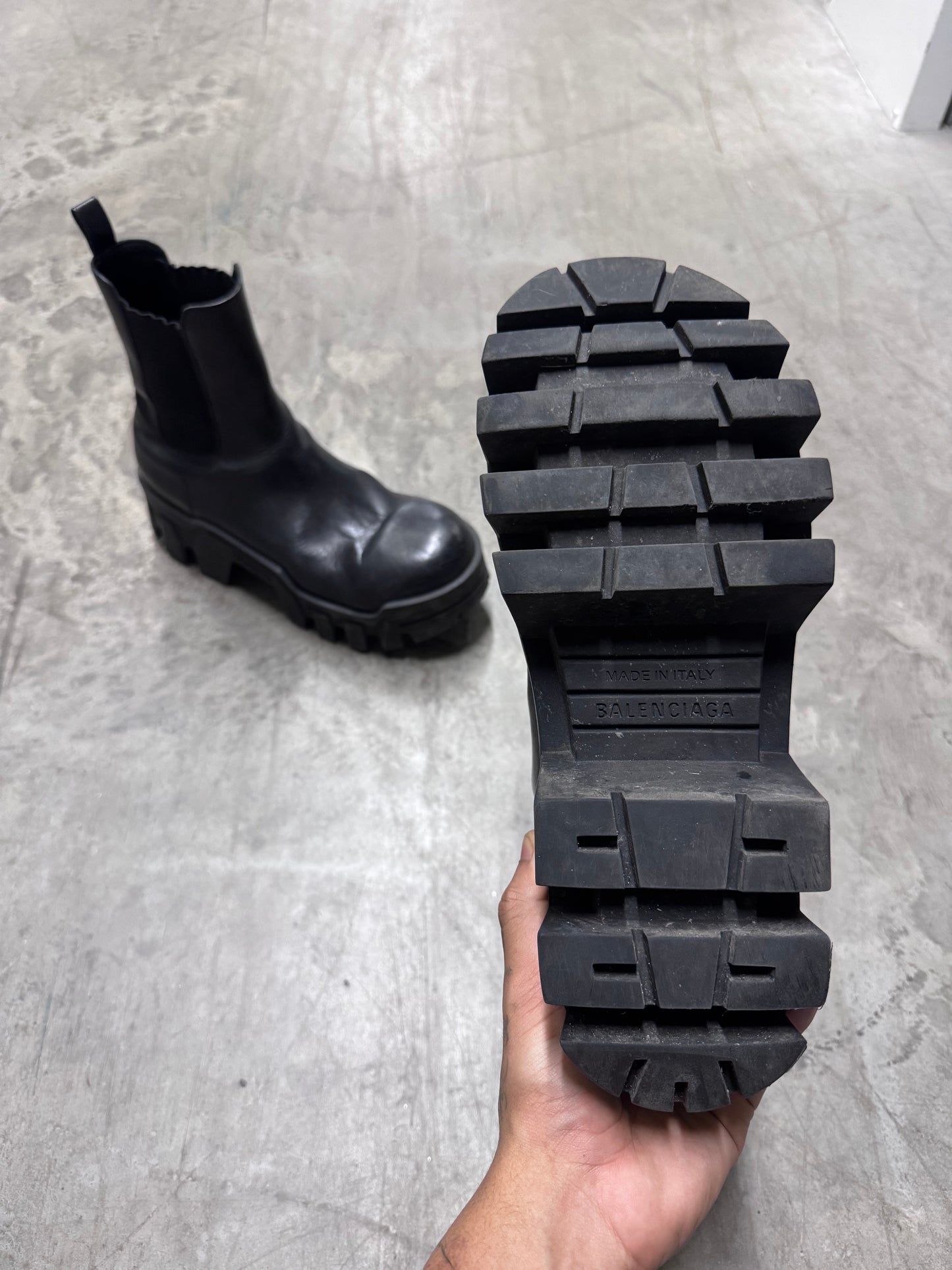 Balenciaga Bulldozer Chelsea Boots