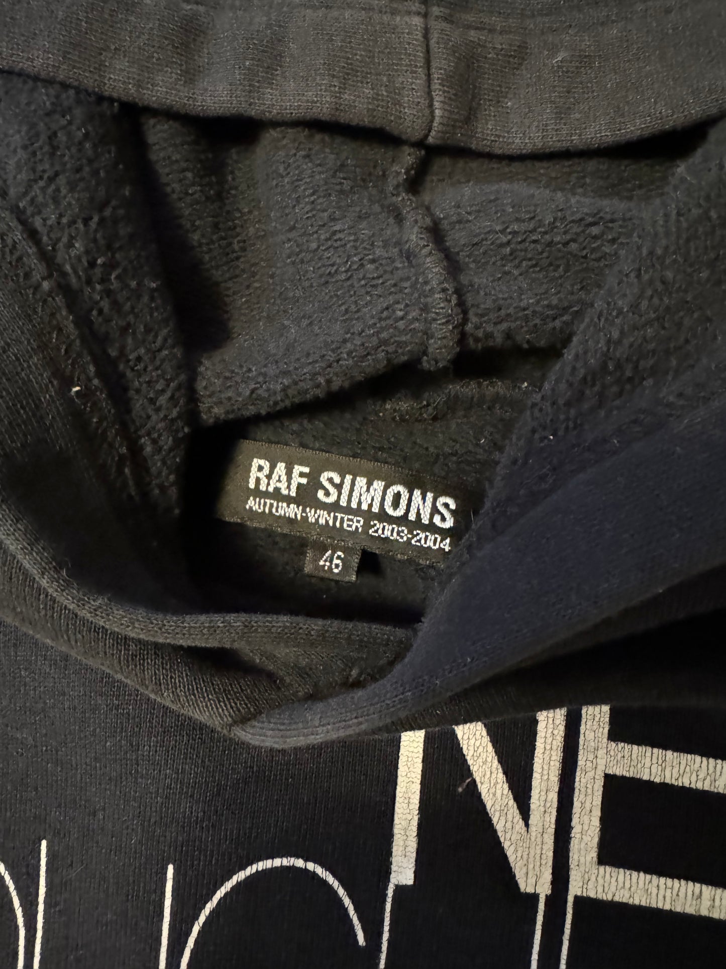 Raf Simons AW03 New Order